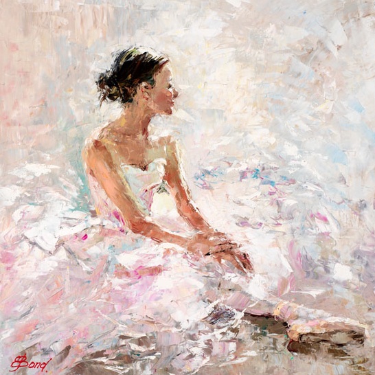 Buy “Ballerina’s Dream” – Limited Edition Giclée on Canvas of a Ballet Dancer