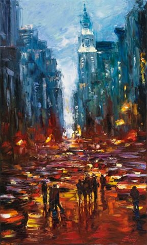 Buy “Big Town” – Limited Edition Giclée on Canvas of the Big City Lights