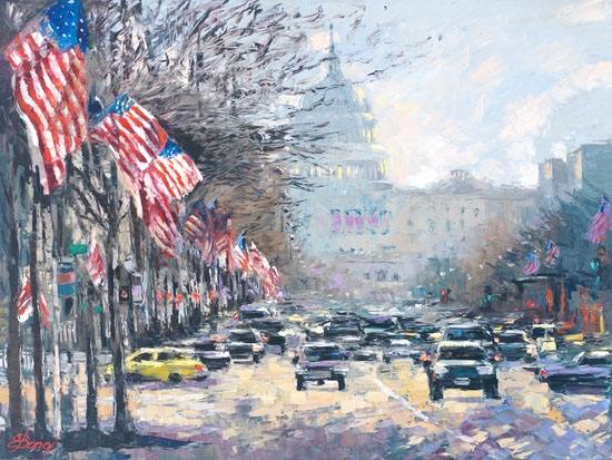 Buy “Capital Salute” – Limited Edition Giclée on Canvas of the Capital