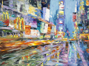 Buy “Color the City” – Limited Edition Giclée on Canvas of the Colorful City
