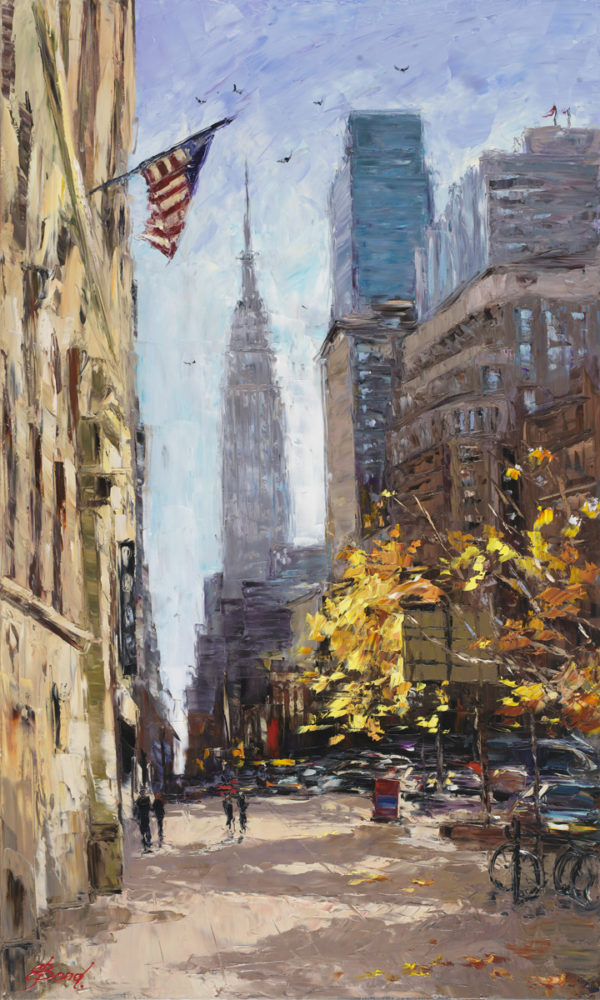 Buy “Empire State” – Limited Edition Giclée on Canvas of The Empire State Building