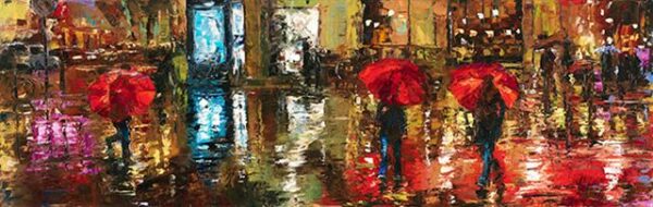 Buy “City Reflections” – Limited Edition Giclée on Canvas of City Lights