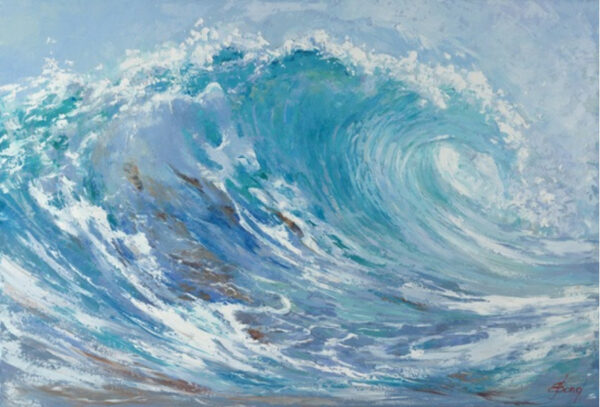 Buy "Ride The Wild Surf" - Limited Edition Giclée of Large Sea Waves